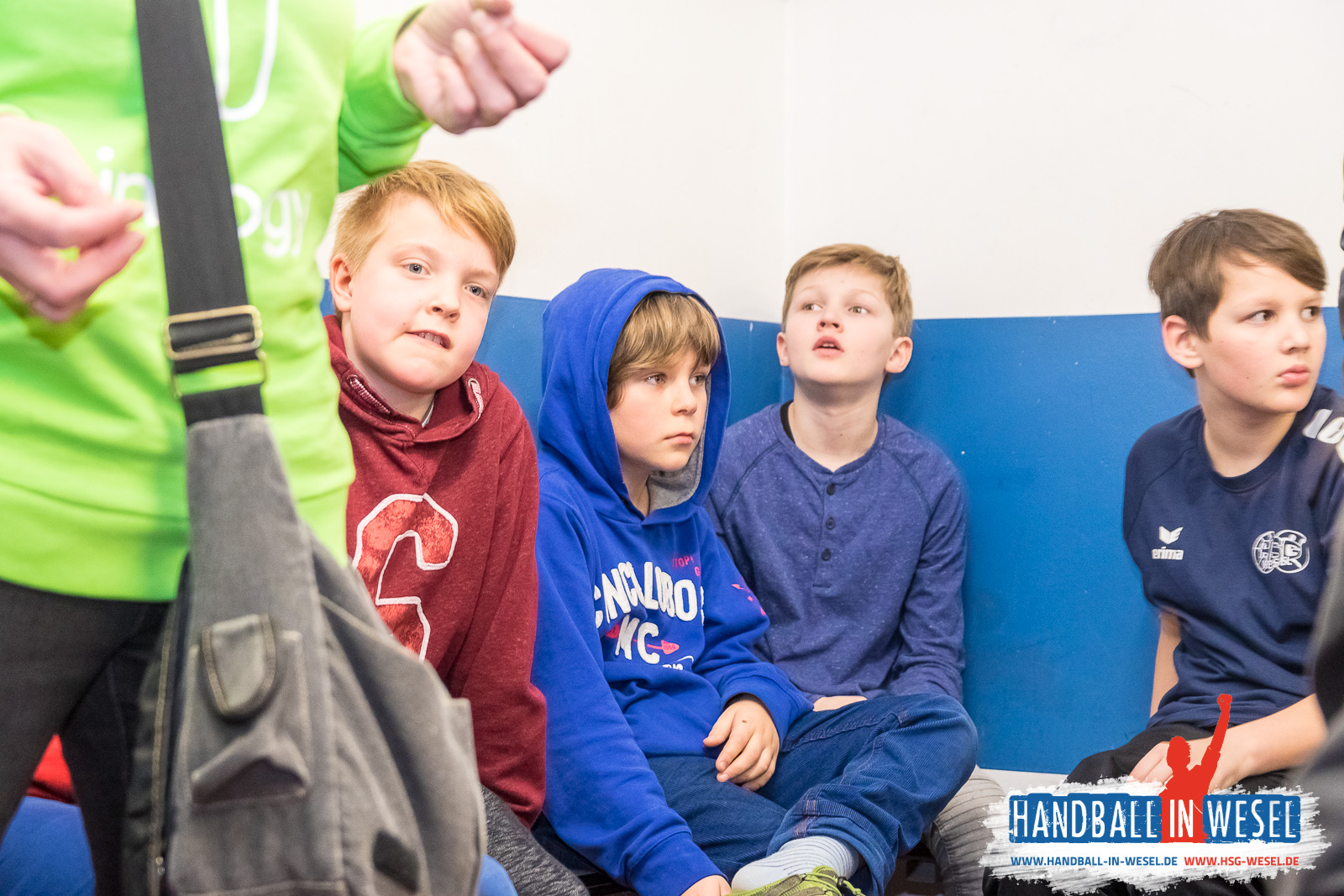 HSG Wesel E-Jugend / Einlaufkids TUSEM Essen 2017